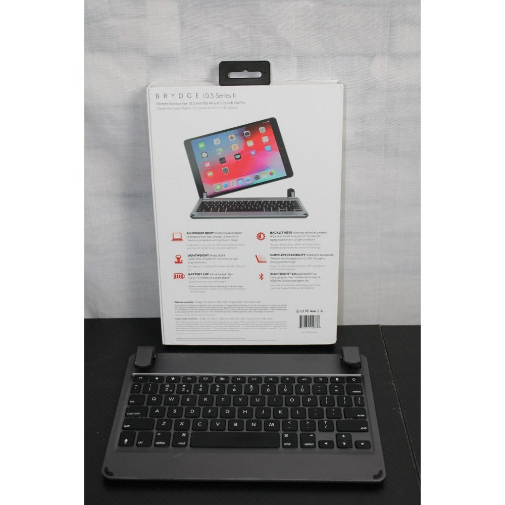 Brydge Wireless Keyboard for Apple iPad - Includes Original Box